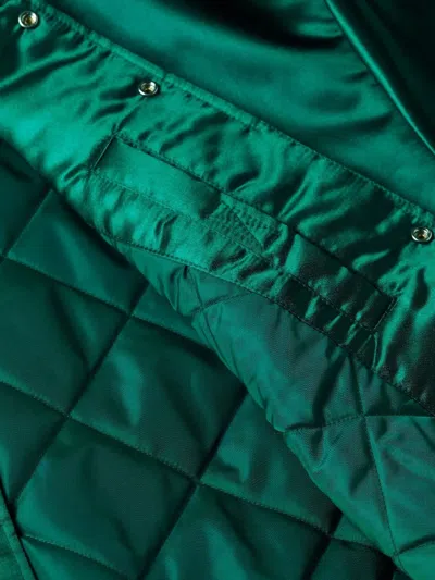 Patta Button-fastening Bomber Jacket In Green