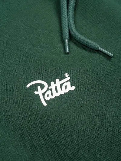Patta Drawstring Pants In Green
