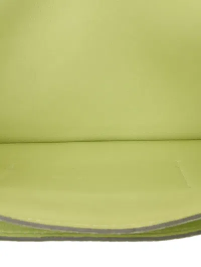 Pre-owned Hermes 2022 Togo Dogon Duo Wallet Gm Long Wallets In Yellow