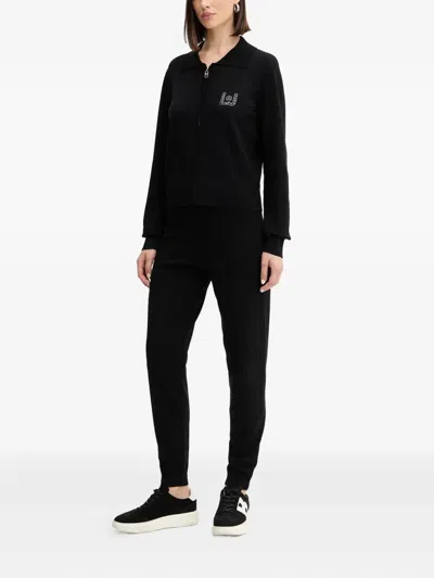 Liu •jo Logo-embellished Tracksuit In Black