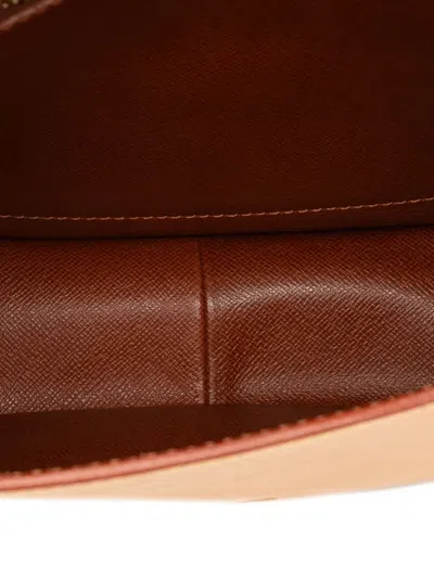 Pre-owned Louis Vuitton 2008 Epi Saint Cloud Gm Crossbody Bag In Yellow