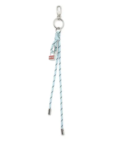 Diesel Padlock Rope Charms Keyrings In Blue