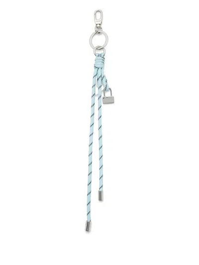 Diesel Padlock Rope Charms Keyrings In Blue
