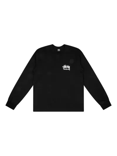 Stussy Long-sleeve T-shirt In Black