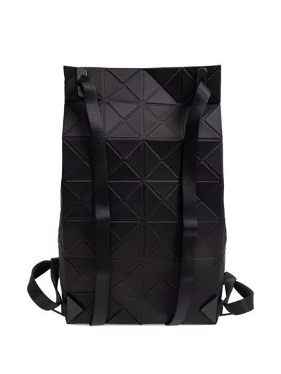Bao Bao Issey Miyake Geometric-pattern Backpack In Black