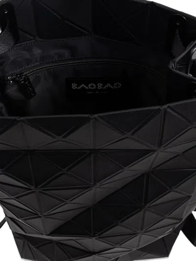 Bao Bao Issey Miyake Geometric-pattern Backpack In Black