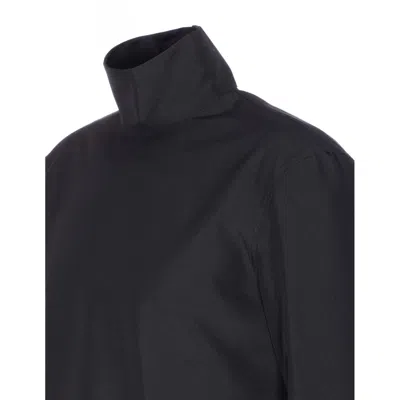 Gucci Technical Panama Shirt Shirt And Blouse Black In Black