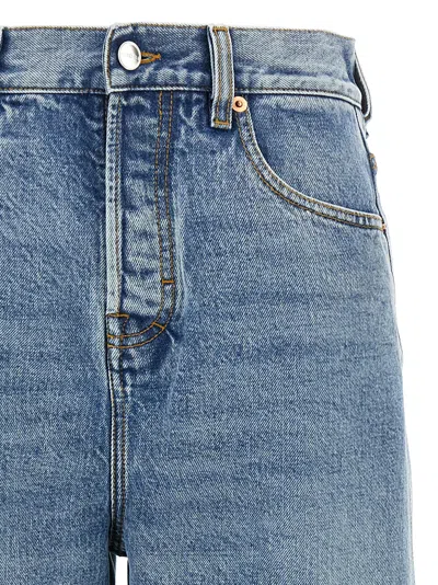 Gucci Ballon Jeans Blue In Blue