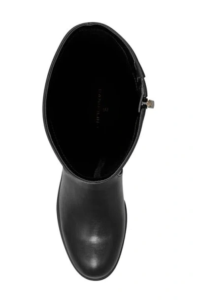 Bandolino Dennie3wc Womens Wide Calf Manmade Mid-calf Boots In Black