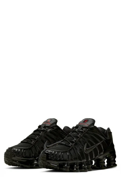 Nike Shox Tl Black Metallic Hematite In Black