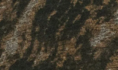 Patrizia Luca Long Sleeve Hacci Tunic Top In Gray