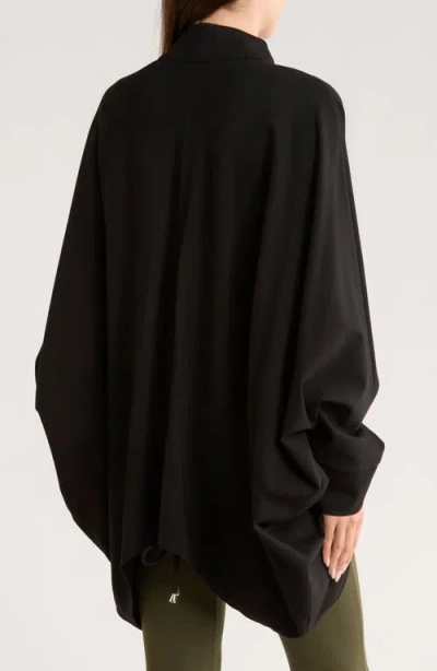 Patrizia Luca Cocoon Jacket In Black