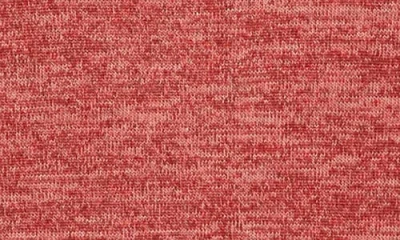 Patrizia Luca Scalloped Hem Long Sleeve Top In Red