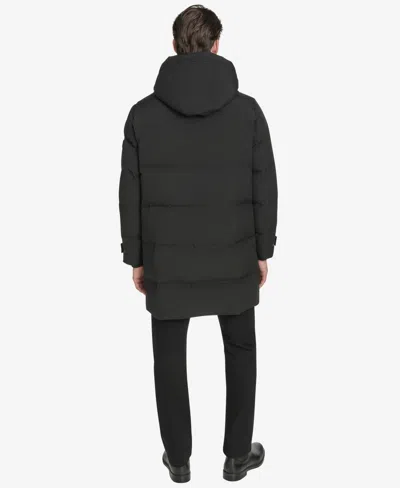 Marc New York Men's Rummel Core Hooded Stadium Coat In Black
