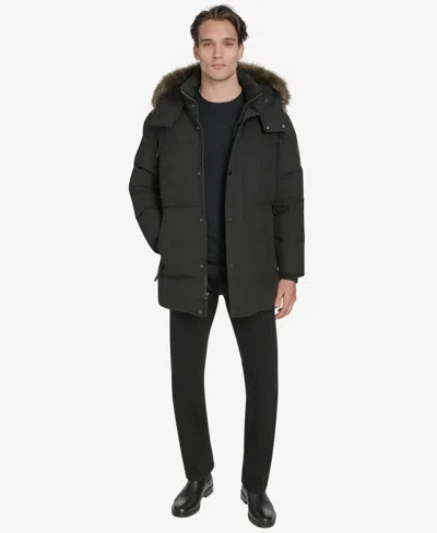 Marc New York Men's Pendry Long Sleeves Parka Jacket In Black
