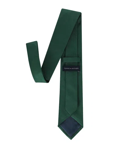 Tommy Hilfiger Men's Quinn Solid Classic Tie In Green
