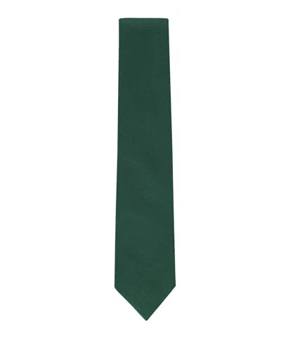 Tommy Hilfiger Men's Quinn Solid Classic Tie In Green