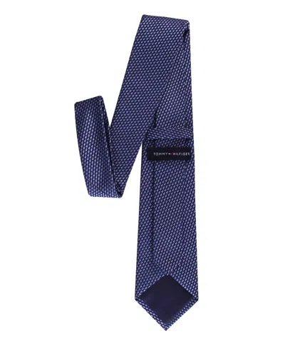 Tommy Hilfiger Men's Billie Geo Classic Tie In Blue