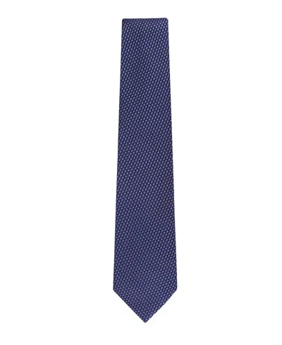 Tommy Hilfiger Men's Billie Geo Classic Tie In Blue