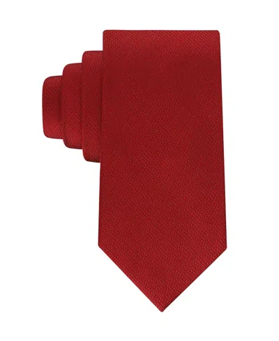 Tommy Hilfiger Men's Quinn Solid Classic Tie In Red