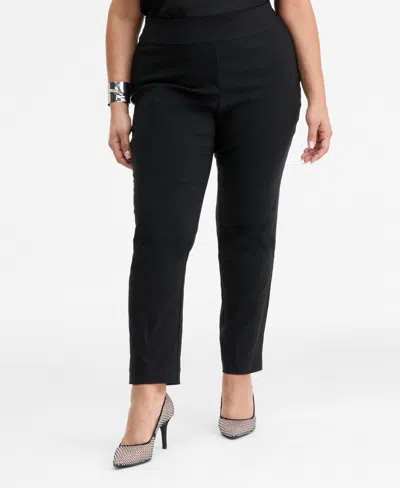 Macy's Plus Size Embellished Pants,  Exclusive In Multi