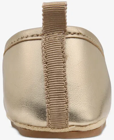 First Impressions Baby Girls Hard Sole Metallic Ballet Flats, Macy's Exclusive In Multi