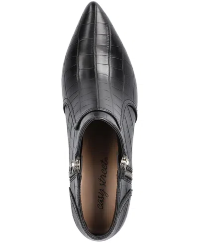 Easy Street Women's Annalee Dress Ankle Boots In Black