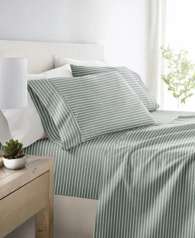 Ienjoy Home Soft Lines 4-p.c. Sheet Set, Full In Green