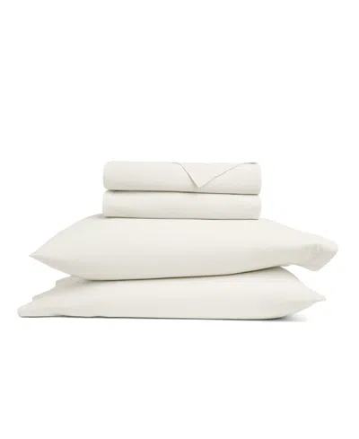 Ienjoy Home Ultra Soft 160-thread Count Cotton 4-p.c. Sheets Set, King In White
