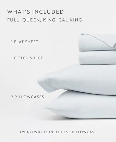 Ienjoy Home Ultra Soft 160-thread Count Cotton 3-p.c. Sheets Set, Twin In Blue