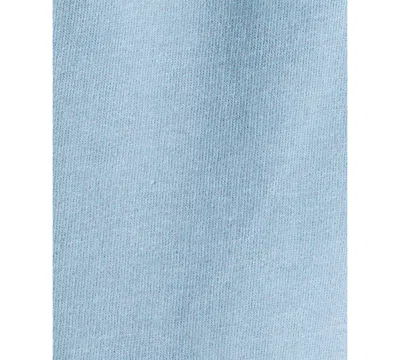 Carter's Boys Toddler 2t-5t 2-piece Day Dream Fleece Mountain Pull-on Sweatshirt And Joggers Set In Blue