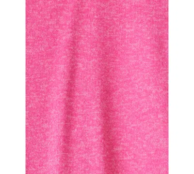 Carter's Girls Toddler 2t-5t 2-piece Bow Peplum Long-sleeve Top And Leggings Set In Pink