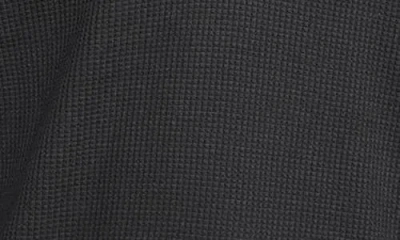 Jordan Flight Long Sleeve Waffle Knit Top In Black