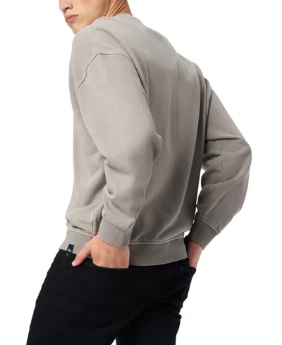 Buffalo David Bitton Men's Famke Crewneck Sweatshirt In Gray