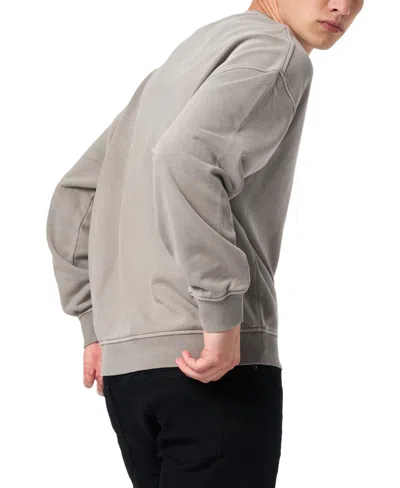 Buffalo David Bitton Men's Famke Crewneck Sweatshirt In Gray