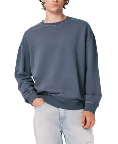 Buffalo David Bitton Men's Famke Crewneck Sweatshirt In Blue