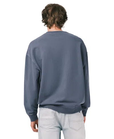 Buffalo David Bitton Men's Famke Crewneck Sweatshirt In Blue