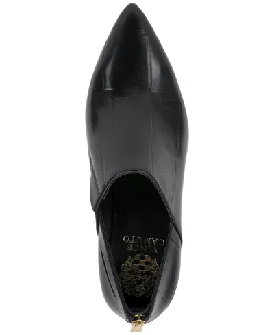 Vince Camuto Women's Haiden Pointed-toe Block-heel Booties In Black