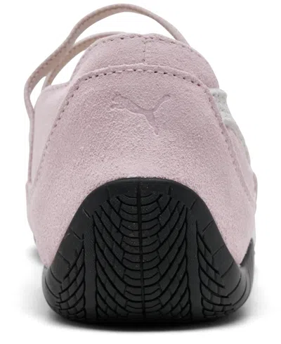 Puma Speedcat Leather Ballerina Flats In Pink