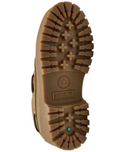 Timberland Women's Stone Street 3-eye Leopard Print Platform Boat Shoes From Finish Line In Brown