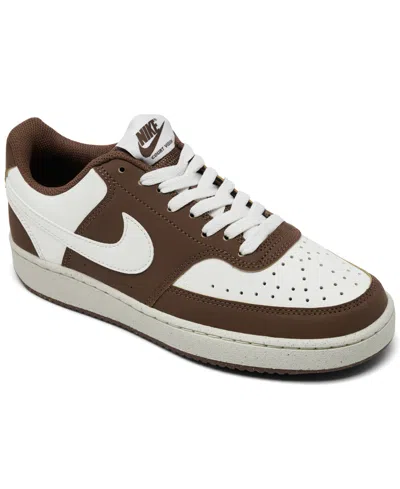 Nike Women's Court Vision Low Next Nature Casual Sneakers From Finish Line In Multi