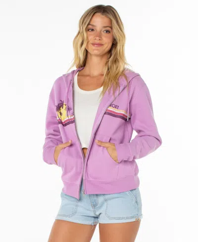 Roxy Women's Sweet Rhythm Fleece Sweatshirt In Pink