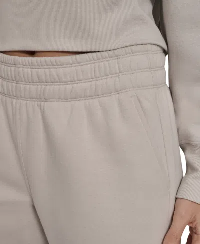 Calvin Klein Women's Performance Flocked Logo Jogger Sweatpants In Gray