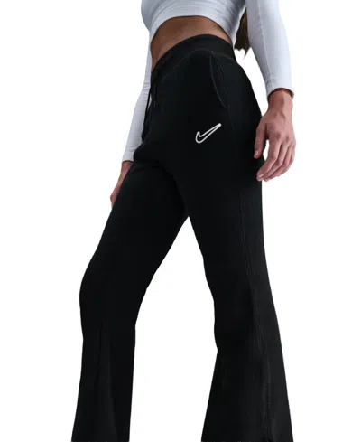 Nike Sportswear Big Kids' (girls') Fleece Pants In Black