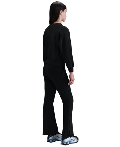 Nike Sportswear Big Kids' (girls') Fleece Pants In Black