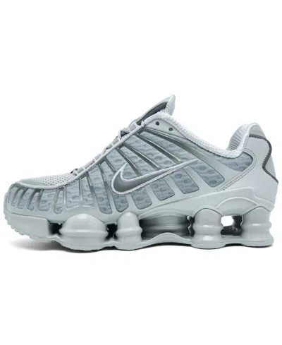 Nike Big Kids' Shox Tl Casual Sneakers From Finish Line In Multi