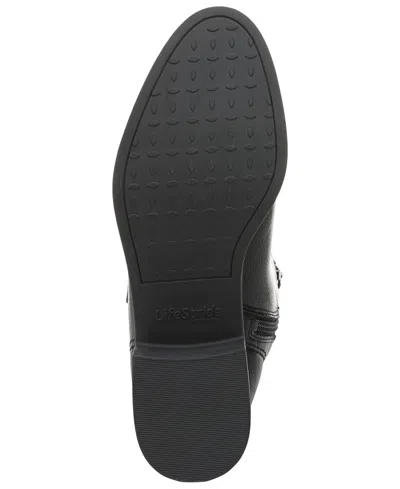 Lifestride Brinley Round Toe Tall Boots In Black
