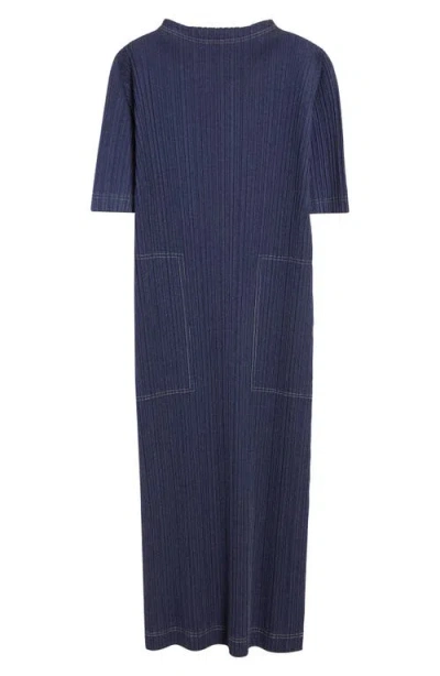 Issey Miyake Pleats Please  In Blue
