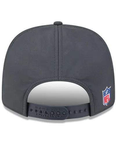 New Era Men's Charcoal Houston Texans 2025 Sideline Cold Weather 9seventy Adjustable Hat In Gray
