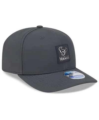 New Era Men's Charcoal Houston Texans 2025 Sideline Cold Weather 9seventy Adjustable Hat In Gray